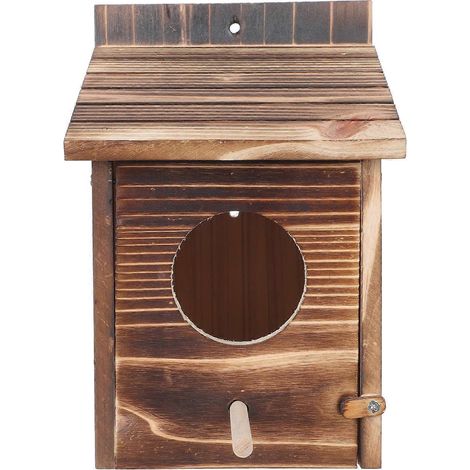 Cage à oiseaux en bois pour mangeoire extérieure (1/5)