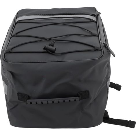 Sac de Porte-vélo Arrière étanche 15l, Porte-Coffre de Cyclisme Réfléchissant pour L'extérieur Noir (1/5)