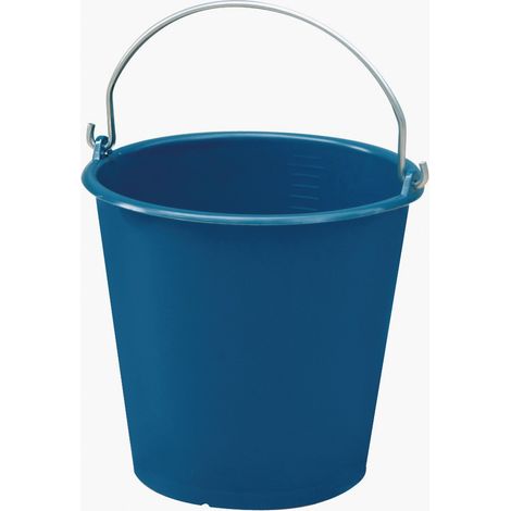 Secchio rurale/industriale graduato blu 16 L 24/33 x 30,5