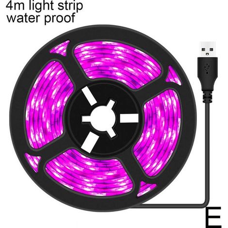 Ruban LED Pour Croissance De Plantes - Spectre Complet 5 V USB - Étanche IP65 - Angle De Diffusion 120° - Longueur 0,5 M 1 M 2 M 4 M Ou 5 M (1/5)
