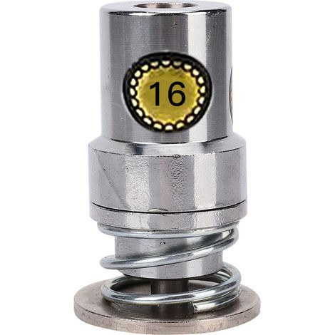 Outil de Presse à Boutons Couverts de Tissu - Moule Rond en Forme de Pain pour Machine à Presser Manuelle (16L) (1/5)