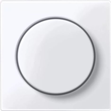 Merten Drehknopf Symbol Dimmer aktivweiß glänzend System M MEG5250-0325 (1/2)