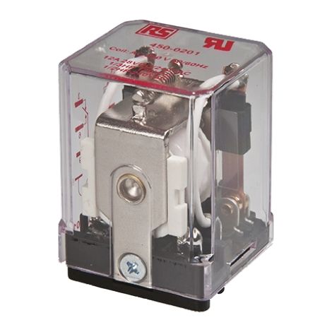RS PRO Relais sans accrochage 4 RT, bobine 110V c.a. Enfichable 2.5W ( Prix pour 1 )