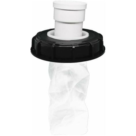 Filtre de couvercle IBC - Filtre à eau de pluie - En nylon lavable - Avec couvercle - 165 mm - 245 mm - Filtre à eau - Accessoire pour réservoir d'eau de pluie (165 mm, vertical) (1/5)