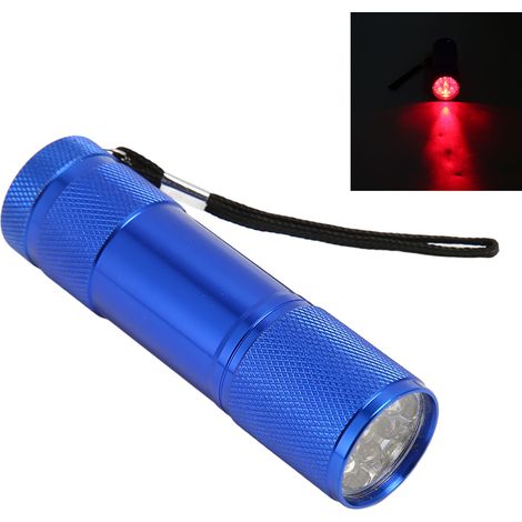 Détecteur de veines infrarouge portable, visionneuse LED rouge, lampe de poche en aluminium