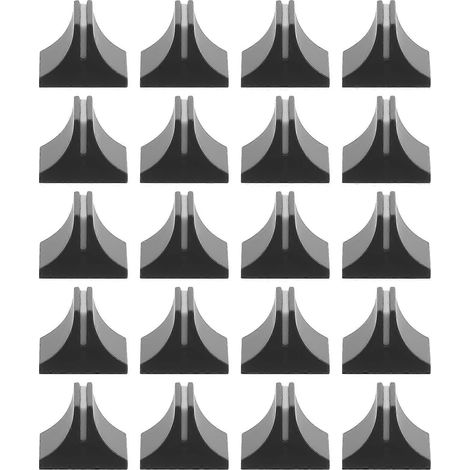 20 capuchons-poussoirs en plastique pour curseurs droits de potentiomètres et de faders de mixeurs (1/5)