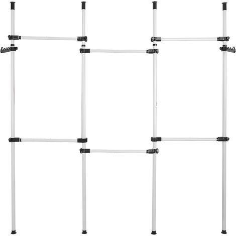 Outils de cintre réglables évolutifs porte-vêtement bricolage garde-robe d'intérieur