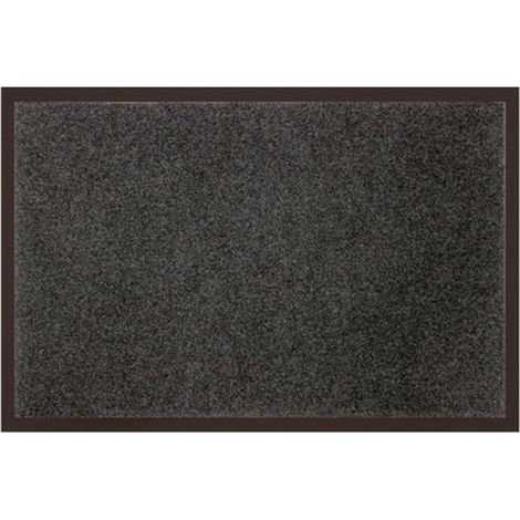 Tapis d'Entrée Antipoussière "Telio" 80x120cm Gris