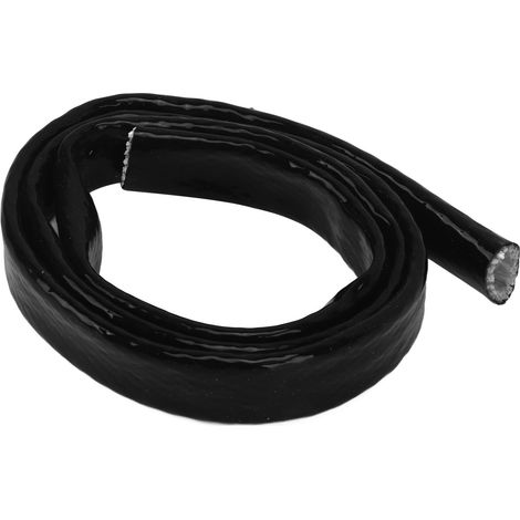 Manchon anti-feu en Silicone pour conduites d'huile et de carburant, pour tuyaux automobiles, bouclier thermique, armure thermique, gaine de fil de Protection 6AN. (1/4)