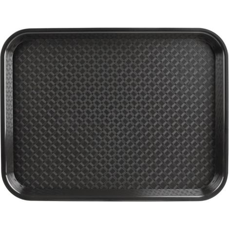 Plateau self-service Kristallon noir 450 x 350mm - Ref P507 - Olympia (1/5)