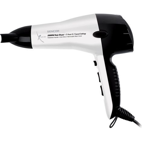 Sencor SHD 6600W Haartrockner schwarz und weiß 2000 W (1/2)