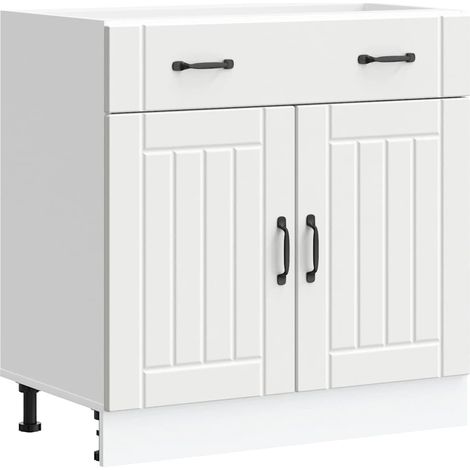 Maison Exclusive - Mueble bajo de cocina Lucca madera de ingenier (1/5)
