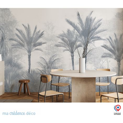 Papier peint : Jungle tropicale 6 - Intissé - 300 cm - 280 cm (1/5)