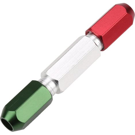 Poignée de jauge à double extrémité en alliage d'aluminium pour goupille (1-2 mm) (1/5)