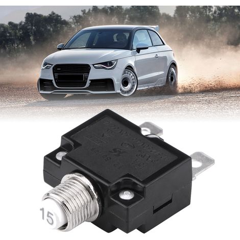 Disjoncteur thermique réarmable 15A 125/250V protecteur surcharge surintensité pour groupe électrogène (1/5)