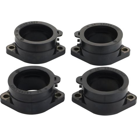 Quatre durites d'interface de carburateur pour collecteur d'admission, compatibles avec les Kawasaki GPZ1100, ZRX1100 et ZRX1200R. Référence d'origine : 16065-1307 (1/5)