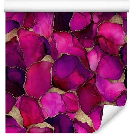 Papel pintado Tinta morada y burdeos, fondo morado 50x1000 cm (1/5)