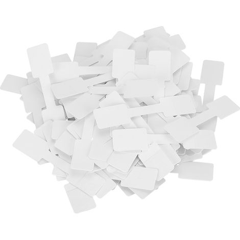 200 Étiquettes Vierges en Papier Blanc pour Bijoux, Bracelets, Colliers - Carrées, Idéales pour DIY Artisanat (1/5)