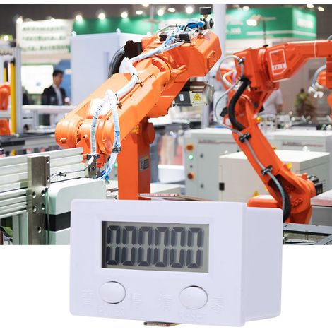 Compteur numérique BERM BEM-6C Compteur électronique à 6 chiffres avec affichage LCD (0–999999). (1/5)