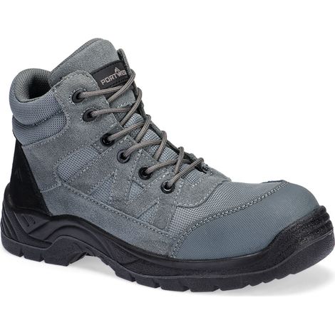 Chaussure Haute Composite Textile S1pl Sr Fo - Taille 38 - Gris Métal - Portwest