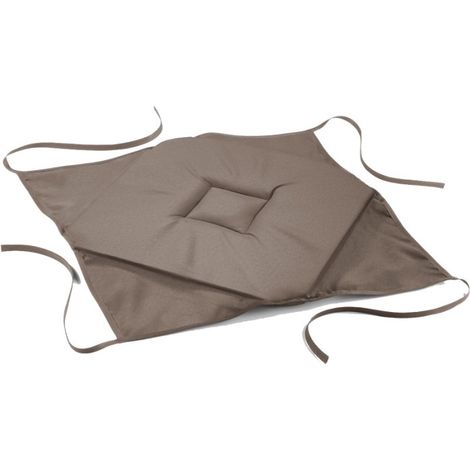 Galette de Chaise "Essentiel" 40x40cm Taupe