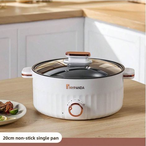 Casserole électrique multifonction pour mijoter, frire et cuisiner, appareil compact pour la maison, cuisine (1/3)