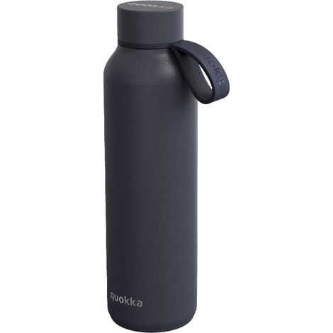Botella Termo Acero Inoxidable Quokka Con Colgador 630Ml.
