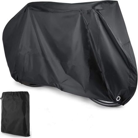 Funda para bicicleta - Almacenamiento impermeable para bicicletas al aire libre, funda protectora portátil para bicicletas, accesorios para ciclismo al aire libre, 200 x 70 x 110 cm (1/4)
