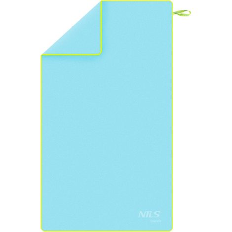 Asciugamano in microfibra 180x100 cm bluverde