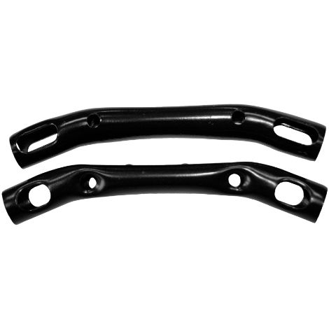 Metallhalterungen für PVC-Handgriffe
