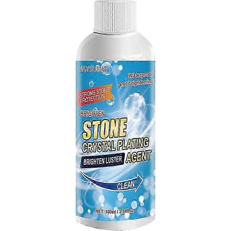 Nettoyant pour plans de travail en pierre (100 ml) : répare les rayures du marbre, imperméabilise, cristal, pour la cuisine et la rénovation. (1/5)