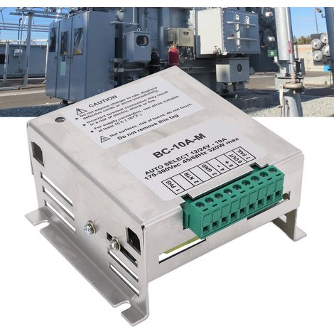 Chargeur de maintien de charge BC-10A-M pour batteries au plomb-acide 12 V/24 V accessoires pour groupes électrogènes diesel entrée 170-300 V CA (1/5)