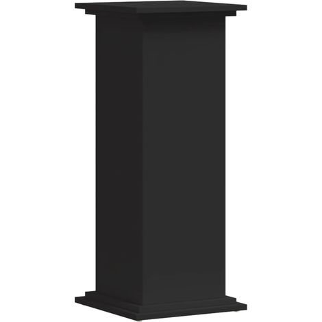 Plant Stand Black 33x33x80 cm Engineered Wood vidaXL