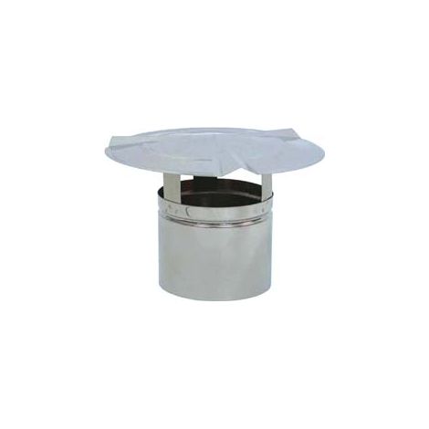 FUMAIOLI A CAPPELLO IN ACCIAIO ZINCATO  ø cm.15