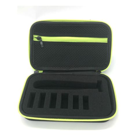 Étui pour Philips Philips OneBlade Pro Housse, EVA Coque Voyage Rigide avec éponge Sac de Rangement per One Blade(version maille noire) (1/5)