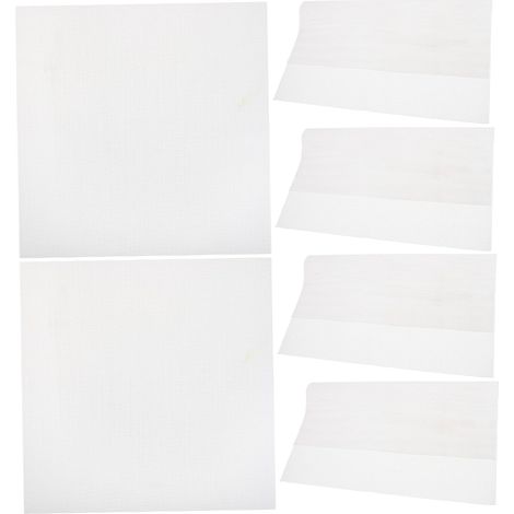 Lot de 6 Tapis de Cuisson Vapeur en Silicone Alimentaire Antiadhésifs, Réutilisables, Compatibles la Plupart des Déshydrateurs, pour Fruits, Viande et Légumes, Accessoires'-'-