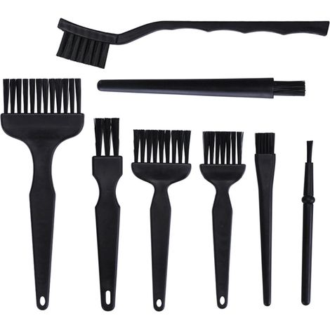 EASYCOMFORT 8 pièces ESD Safe Anti statique brosse ensemble outil de nettoyage pour téléphone portable tablette PCB BGA travaux de réparation (1/5)