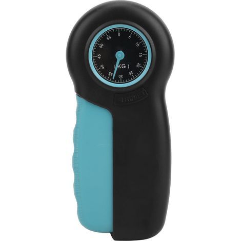 Écran Géant ABS Dynamomètre Mécanique pour Poignet - Mesure de Force de Préhension Noir Gris (1/5)
