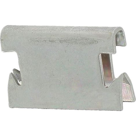 Clip Pince pour Bord de Tôle de 1 à 1,5 mm - Acier - Pour Fixation de Faisceaux, Durites ou Goulottes - Pose Sans Perçage - Réf. 103 - Sachet de 50, Gris (1/5)