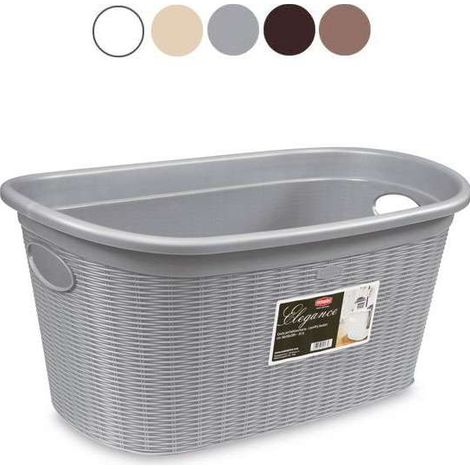 Cesta Elegance Cashmere 38X58 H 28 Stefanplast
