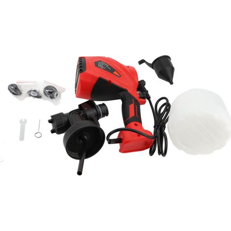 Jeffergarden Pulvérisateur de peinture électrique haute puissance, pistolet pulvérisateur portable adapté à la peinture à base d'eau au latex, maison, atelier, bureau, prise UE 220-240 V (1/2)