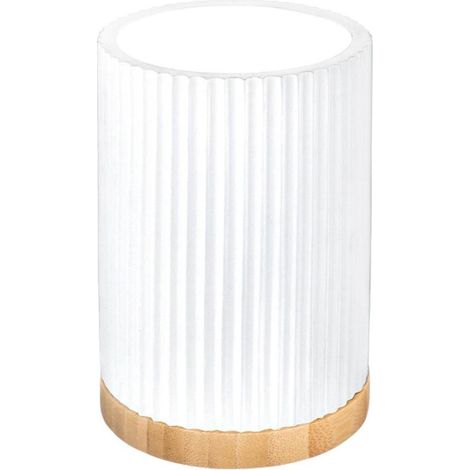 Gobelet Brosse À Dents Natureo 7cm Blanc