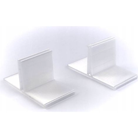 Supports de fixation pour plexiglas de protection autoportant (1/5)