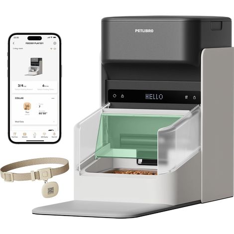 RFID Food Dispenser for Multi-Pets (1/5)
