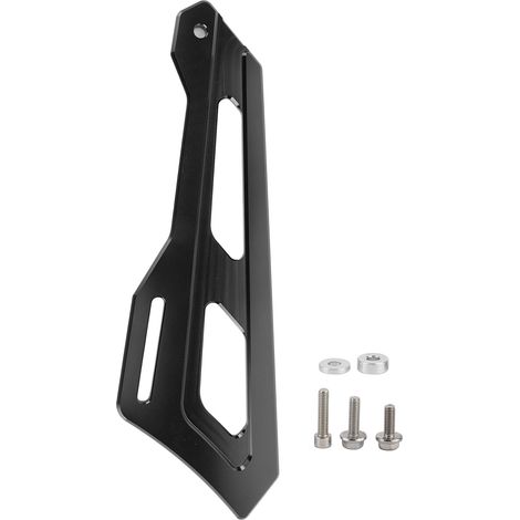 Protège chaîne et carter de pignon arrière compatible Kawasaki KLX125/140/140G/140L/150BF/150L - Noir (1/5)