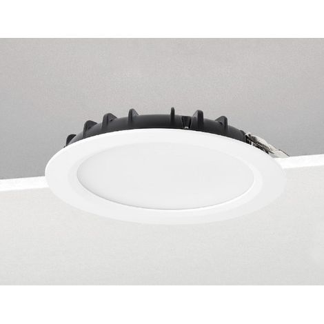 Nobile illuminazione apparecchio incasso led downlight 18w 3k-4k-6k ip20/54 on/off pln3/d (1/4)