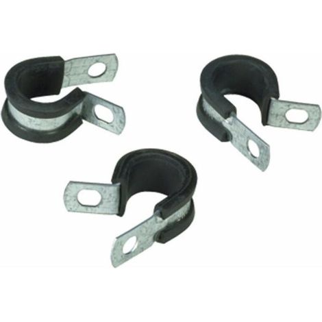 Collier de serrage caoutchouc antivibrant Ø 20 mm (Lot de 20)