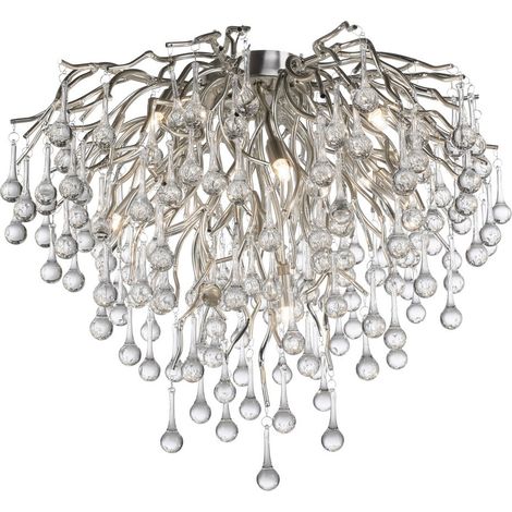 Plafoniera vetro glamour ICICLE 9xG9 Paul Neuhaus 8091-55 (1/5)