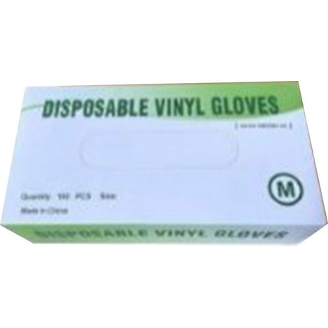 100 gants jetables transparents en PVC, sans poudre, élastiques, protection alimentaire et industrielle (1/5)