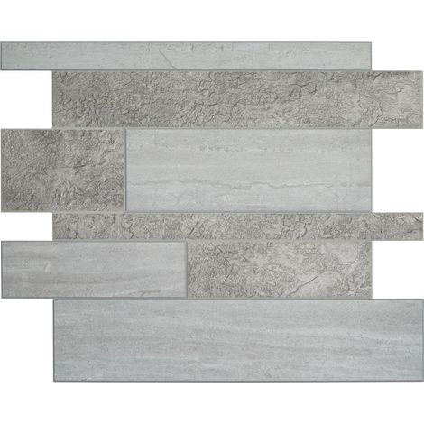 dalles murales adhésives Mosaïque de pierre (30,5 x 30,5 cm) (1/4)